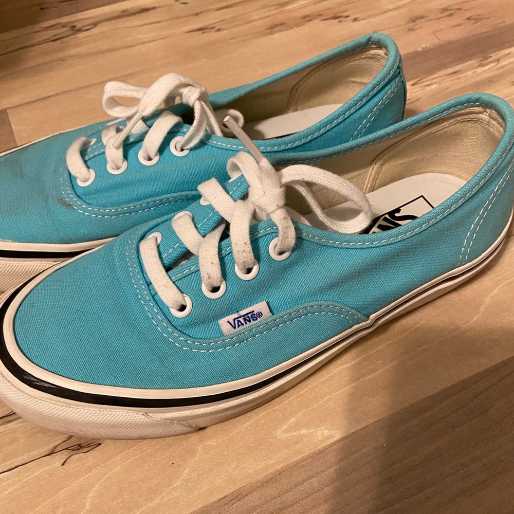 Blue Turquoise Vans